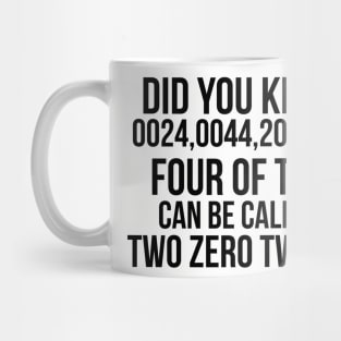 DID You KNOW ? BY WearYourPassion Funny saying Mug